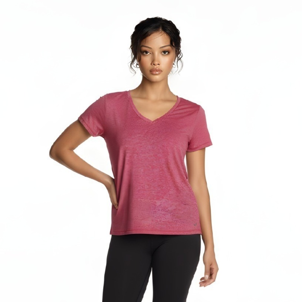 Coral Short Sleeve Athletic Shirt Large
